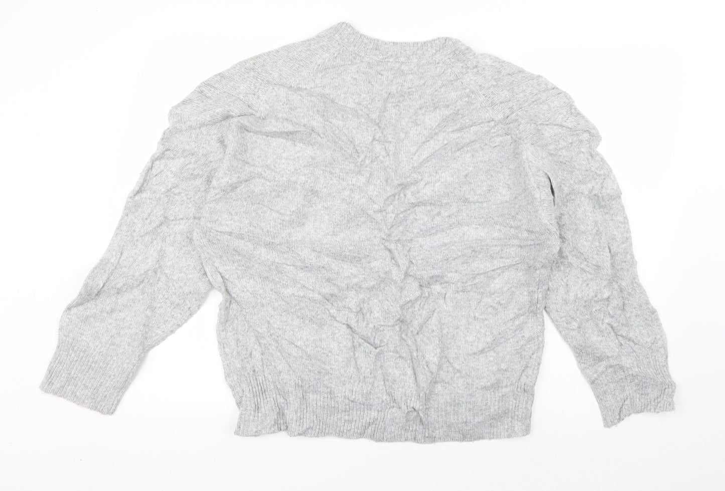 Womens UK Size S Zara Grey Pullover Jumper