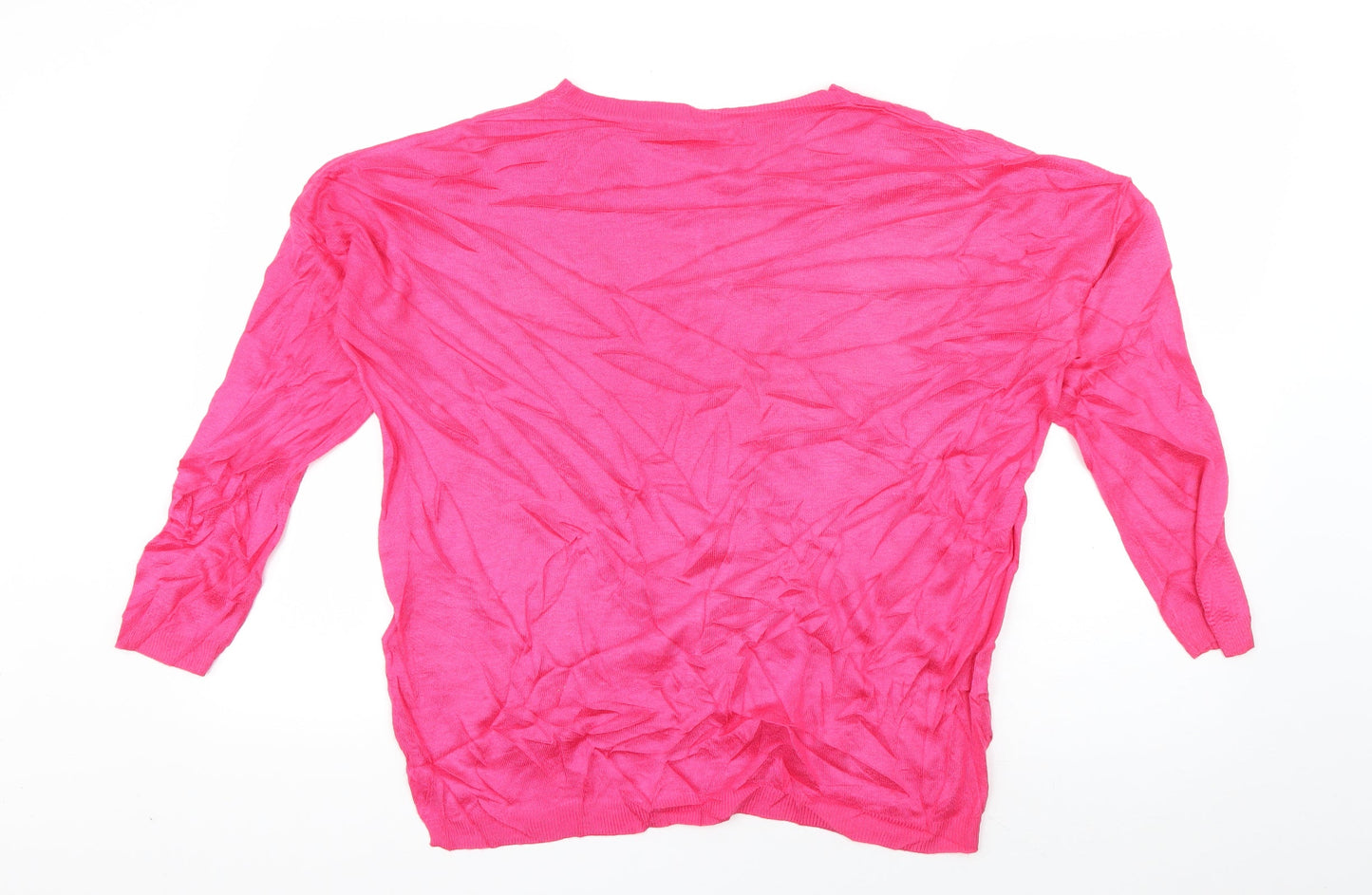 Womens UK Size L Marks and Spencer Pink Pullover Jumper