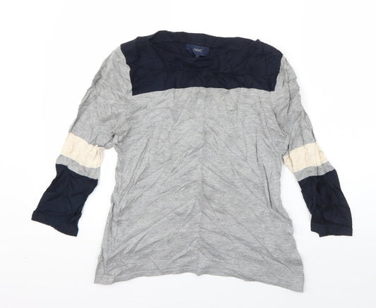 Womens UK Size 10 NEXT Grey Pullover Jumper