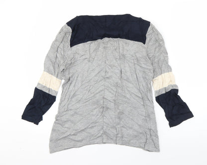 Womens UK Size 10 NEXT Grey Pullover Jumper