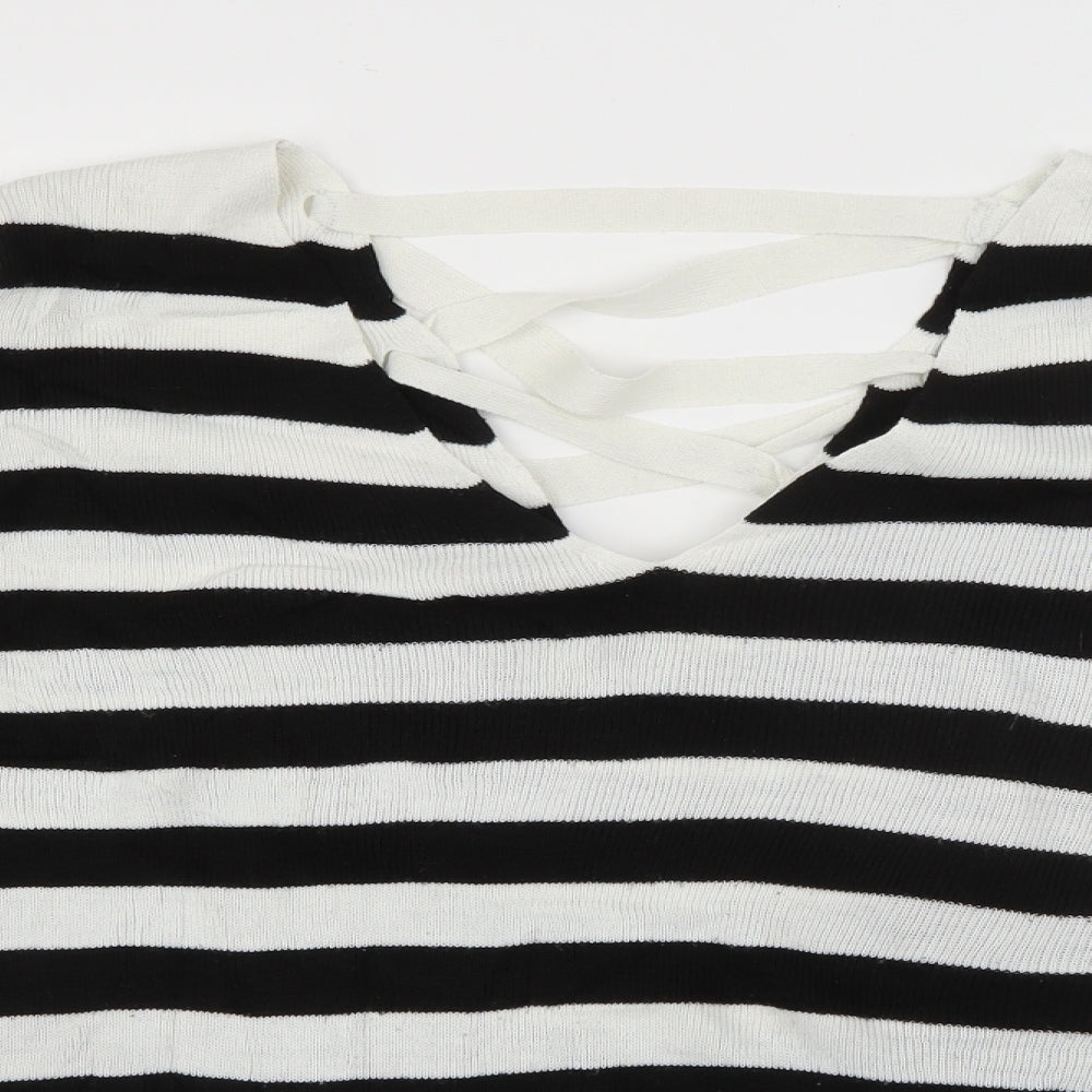 Womens UK Size 12 Amaryllis White Pullover Jumper
