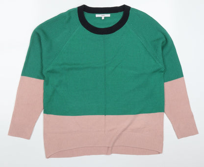 Womens UK Size M NEXT Green Pullover Jumper