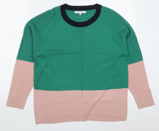 Womens UK Size M NEXT Green Pullover Jumper