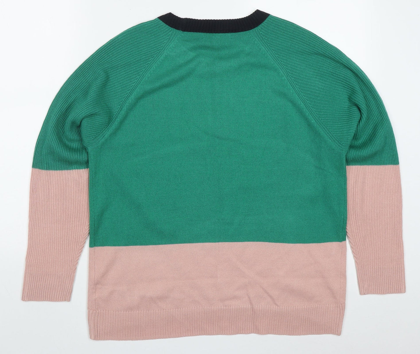 Womens UK Size M NEXT Green Pullover Jumper