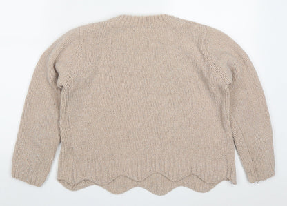 Womens UK Size 8 Jane Norman Pink Pullover Jumper