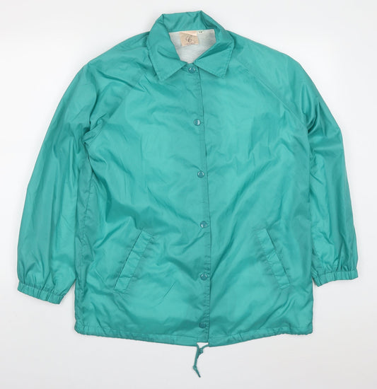 Womens UK Size 14 Compliments Green Jacket