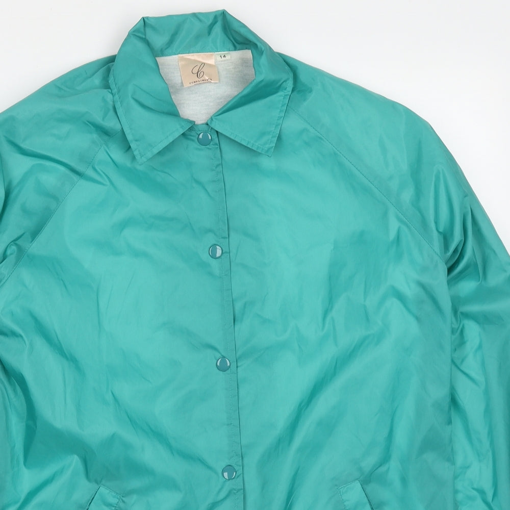 Womens UK Size 14 Compliments Green Jacket