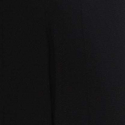 Womens UK Size 12 Papaya Regular Fit  Black Trousers