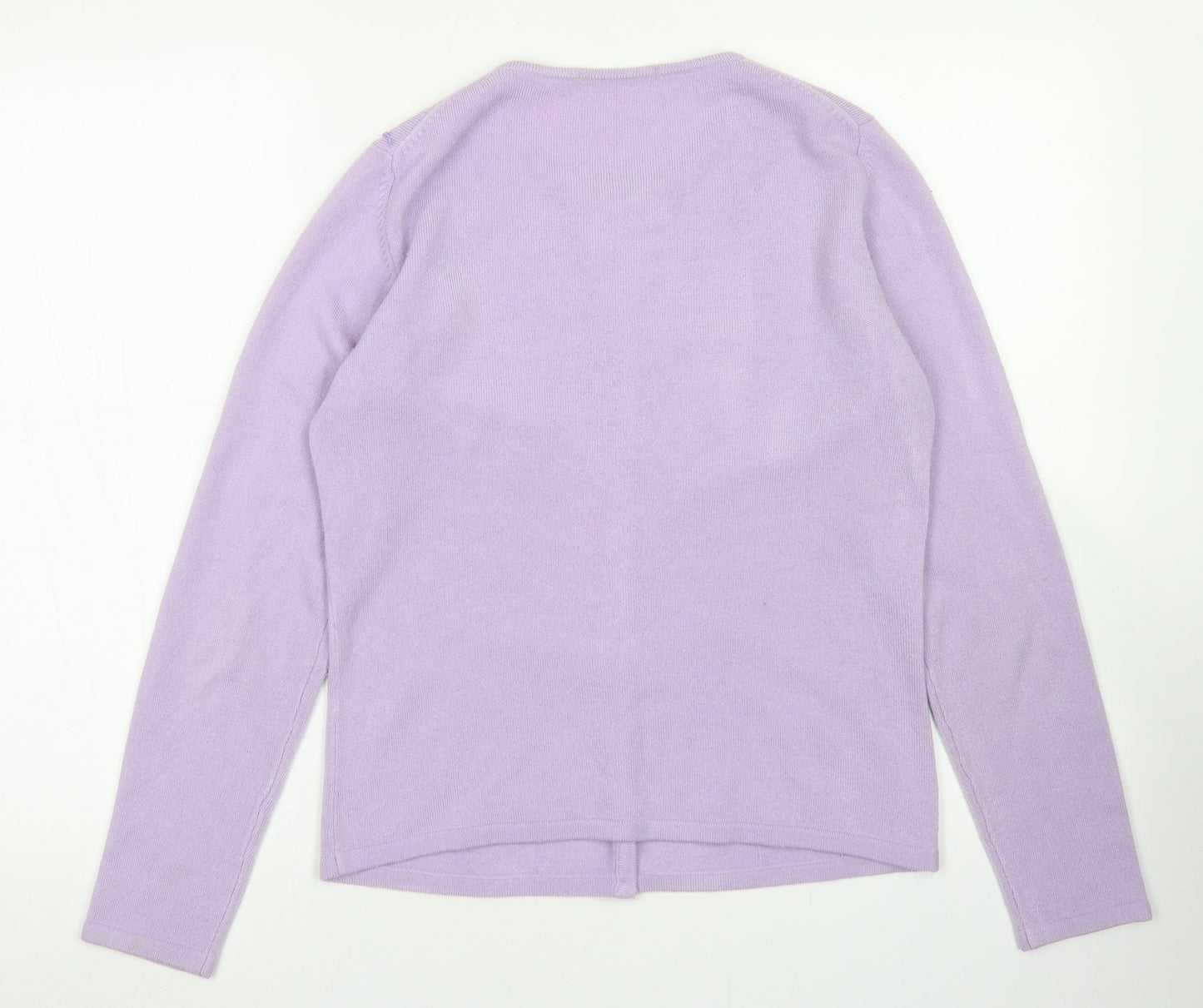 Womens UK Size 12 Marks & Spencer Purple Cardigan Jumper