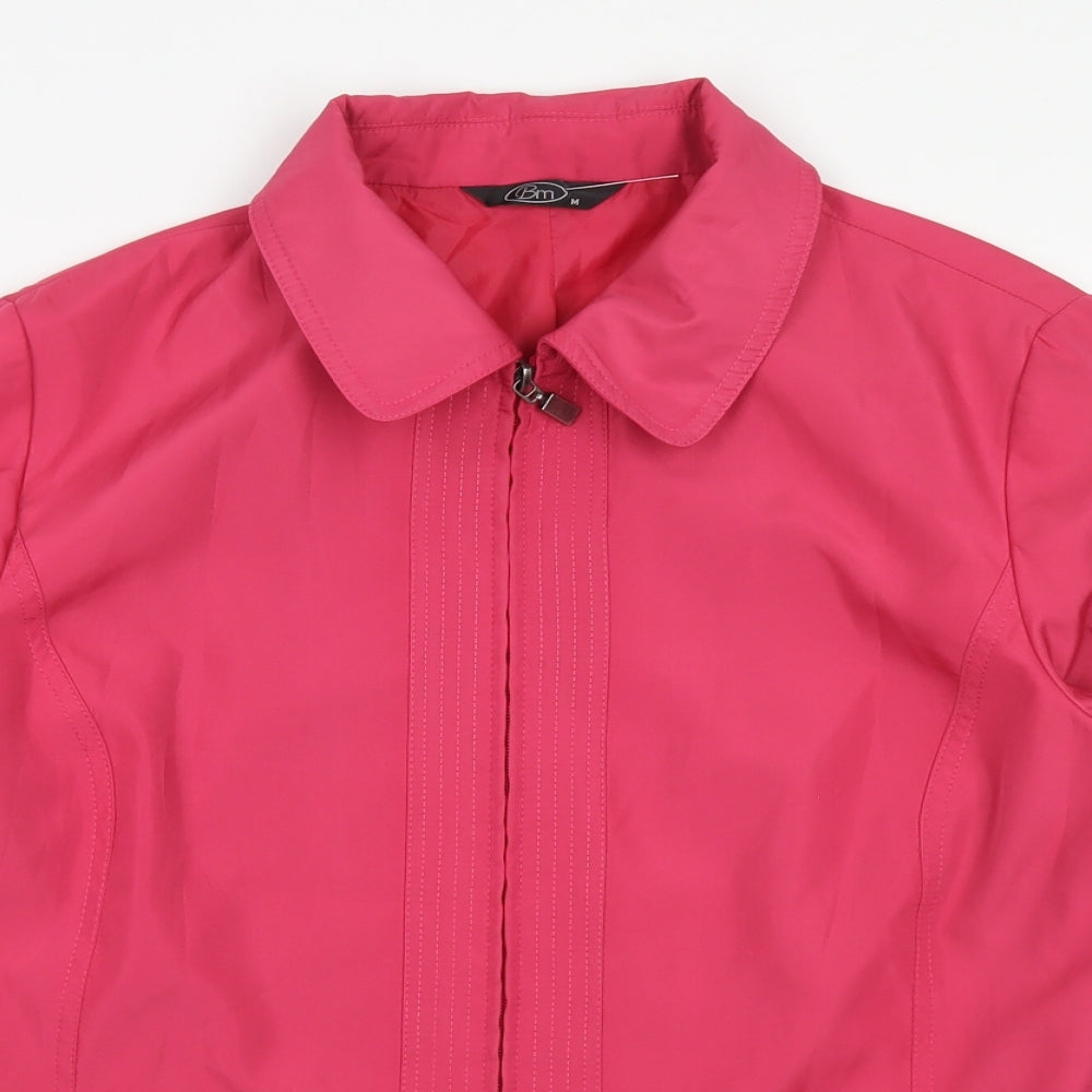 Womens UK Size M BM Pink Overcoat
