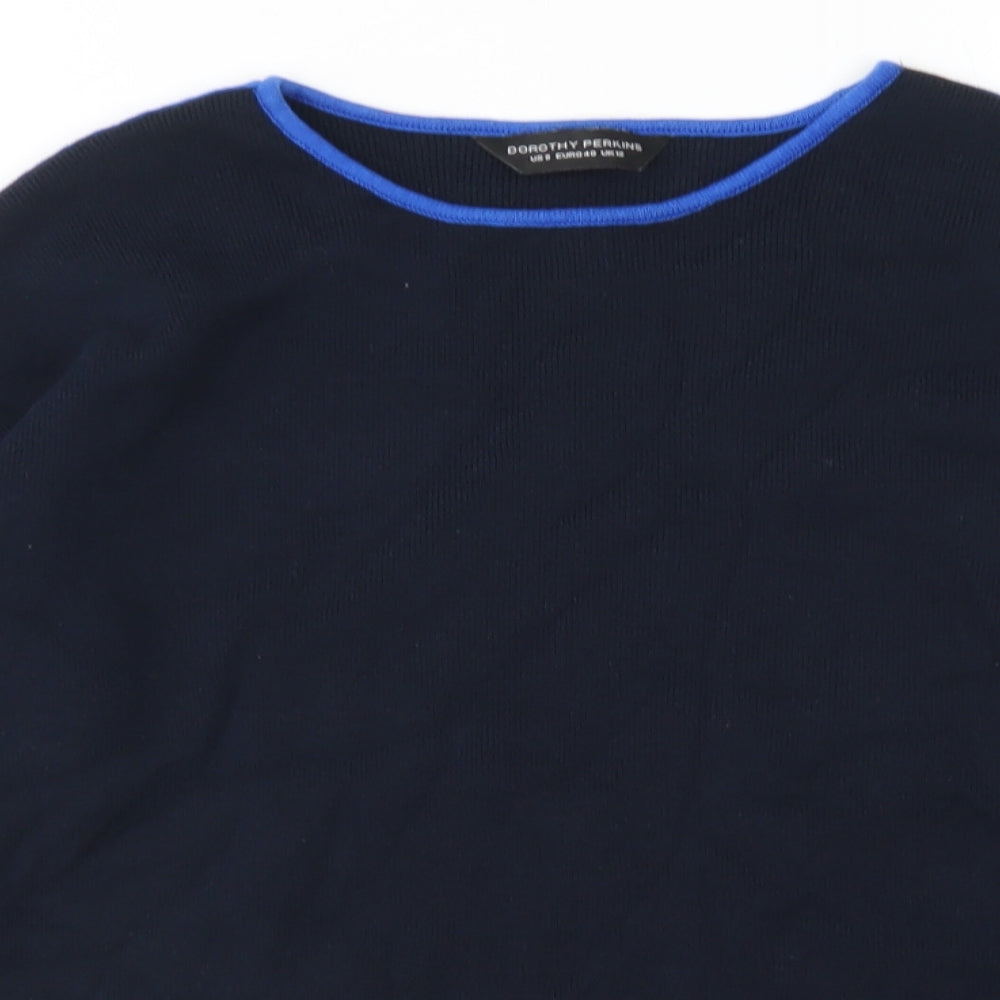 Womens UK Size 12 Dorothy Perkins Blue Pullover Jumper