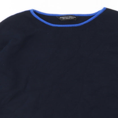 Womens UK Size 12 Dorothy Perkins Blue Pullover Jumper