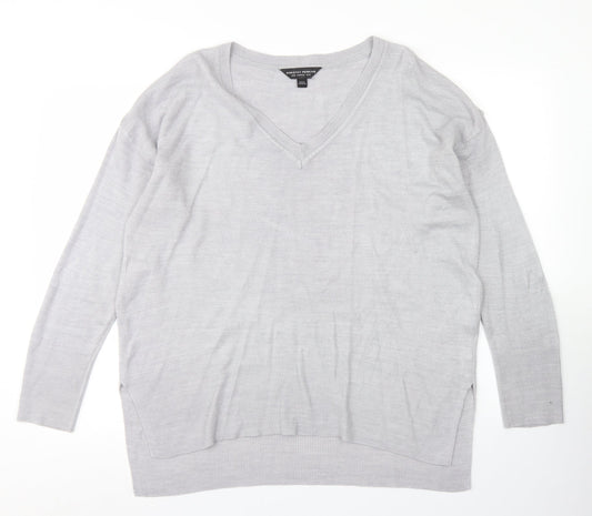 Womens UK Size 14 Dorothy Perkins Grey Pullover Jumper