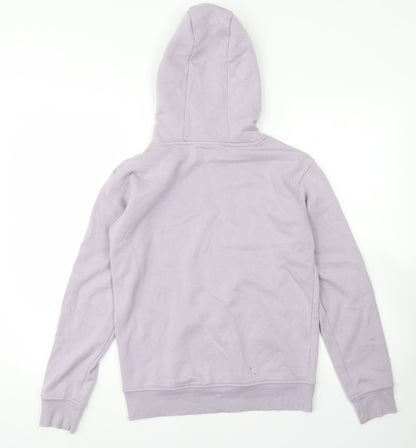 Primark Womens Purple  Cotton Pullover Hoodie Size 2XS