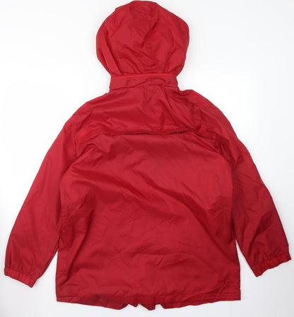 Mens UK Size S Dannimac Red Rain Coat