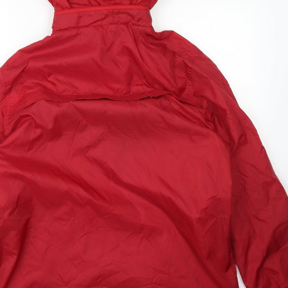 Mens UK Size S Dannimac Red Rain Coat