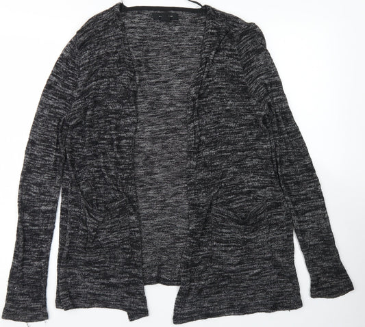 Womens UK Size M Atmosphere Black Cape Jumper