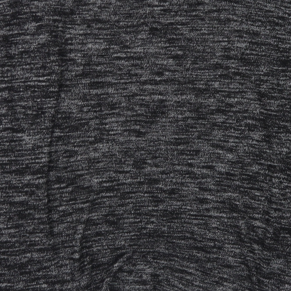 Womens UK Size M Atmosphere Black Cape Jumper