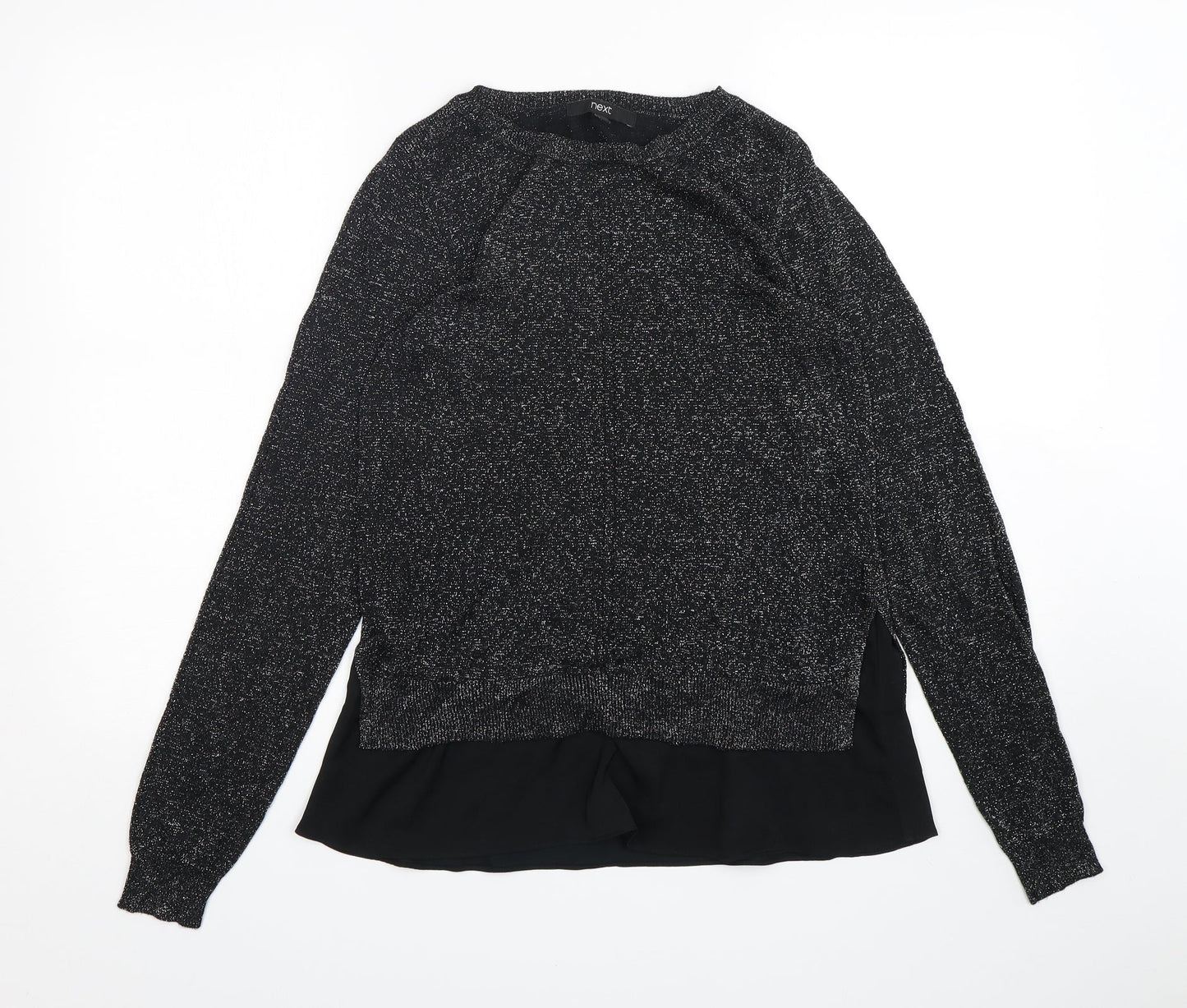 Womens UK Size 6 NEXT Black Pullover Jumper