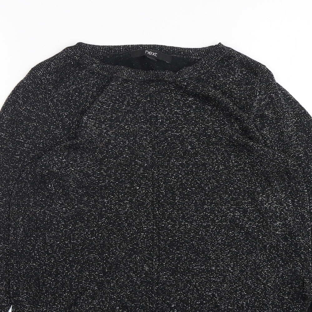 Womens UK Size 6 NEXT Black Pullover Jumper