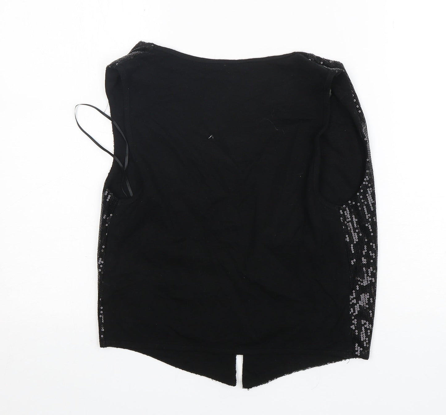 Womens UK Size 10 M&Co Black Cardigan Jumper