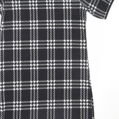 Cameo Rose Womens Black  Polyester Shift  Size 8  Round Neck