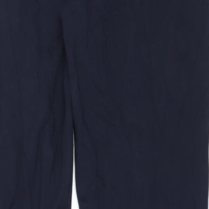 Womens UK Size 10 Marks and Spencer Regular Fit Sweatpants Blue Trousers