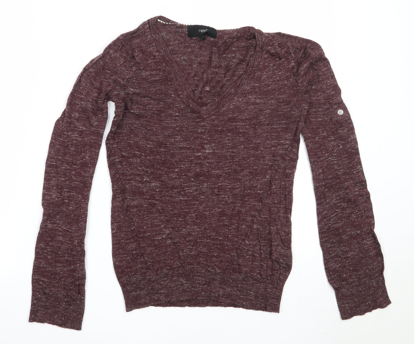 Womens UK Size 8 NEXT Purple Pullover Jumper