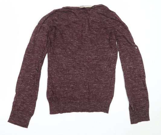 Womens UK Size 8 NEXT Purple Pullover Jumper