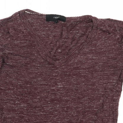 Womens UK Size 8 NEXT Purple Pullover Jumper
