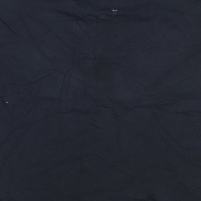 Rugby World Cup 2015 Boys Black  Cotton Basic T-Shirt Size S Round Neck  - Rugby World Cup 2015