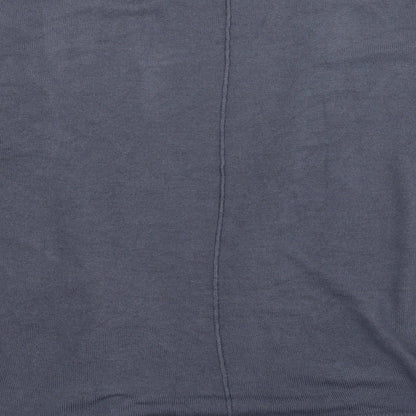 university club Womens Blue V-Neck  Acrylic Cardigan Jumper Size S