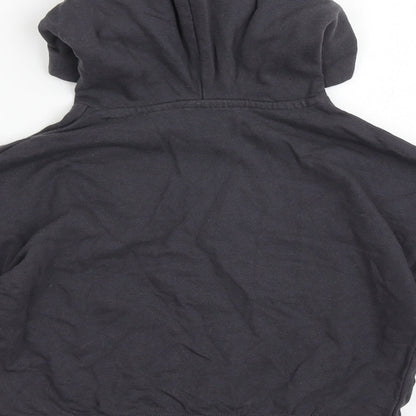 pep&co Girls Grey  Cotton Pullover Hoodie Size 8-9 Years  Pullover - Minnie Mouse