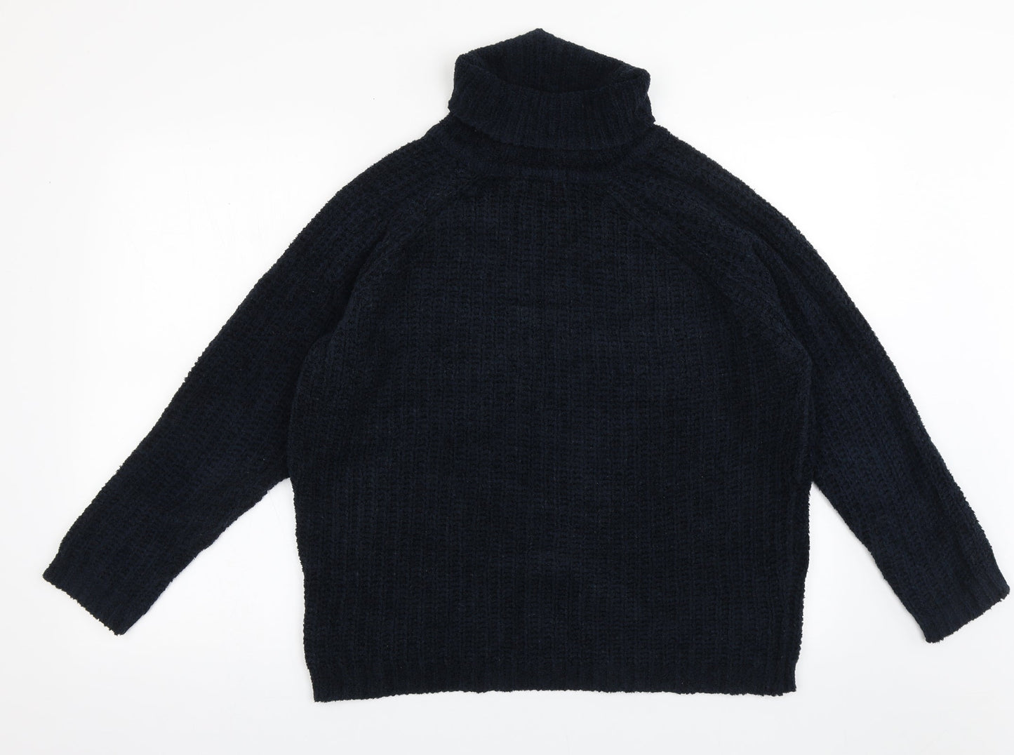 Primark Womens Blue  Polyester Pullover Sweatshirt Size 14  Pullover