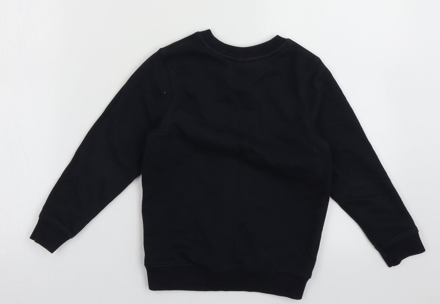 sainsburys Boys Blue  Cotton Pullover Sweatshirt Size 4 Years  Pullover - school wear