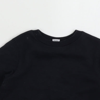 sainsburys Boys Blue  Cotton Pullover Sweatshirt Size 4 Years  Pullover - school wear