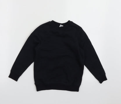 sainsburys Boys Blue  Cotton Pullover Sweatshirt Size 4 Years  Pullover - school wear