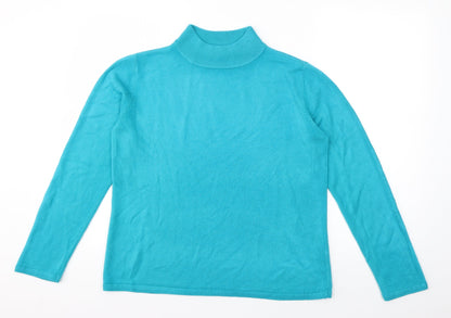 Womens UK Size S Bonmarché Blue Pullover Jumper