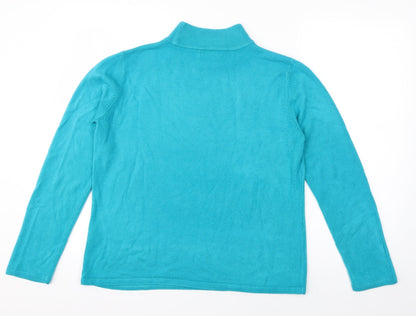 Womens UK Size S Bonmarché Blue Pullover Jumper