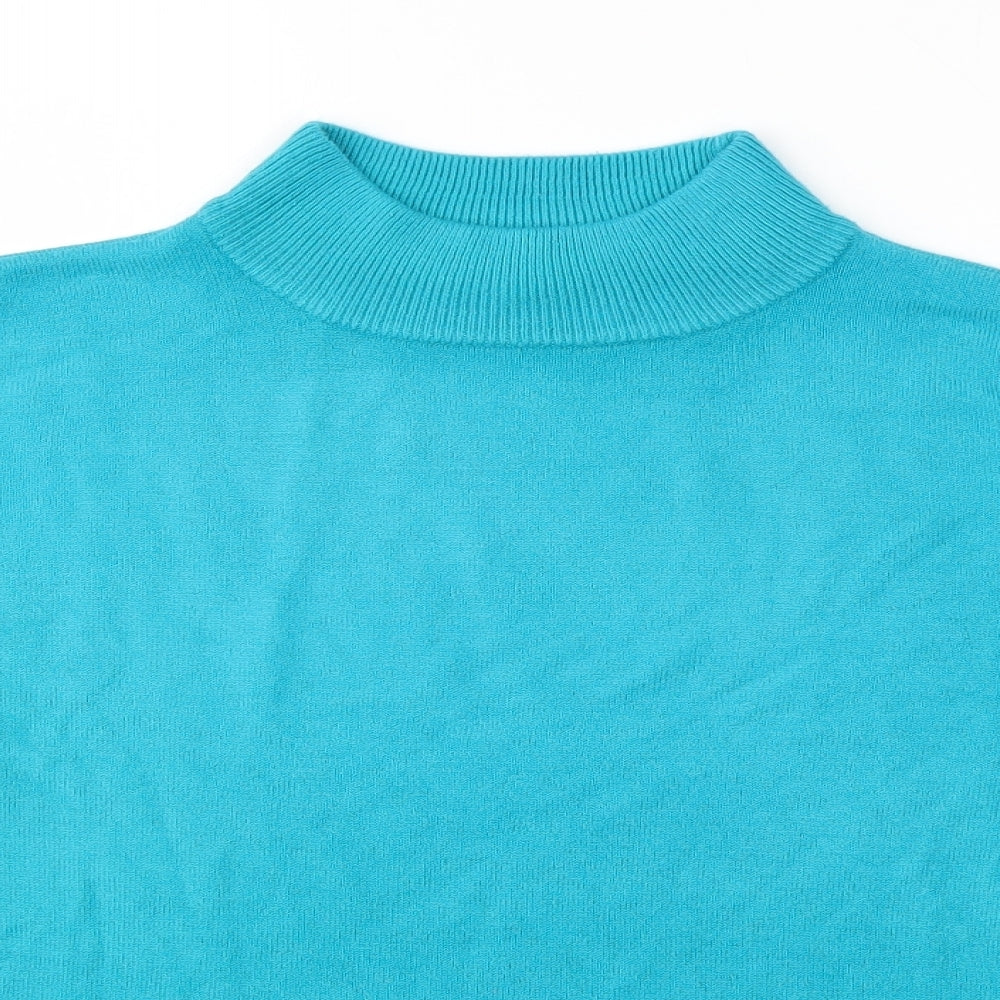 Womens UK Size S Bonmarché Blue Pullover Jumper