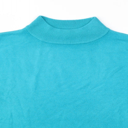 Womens UK Size S Bonmarché Blue Pullover Jumper