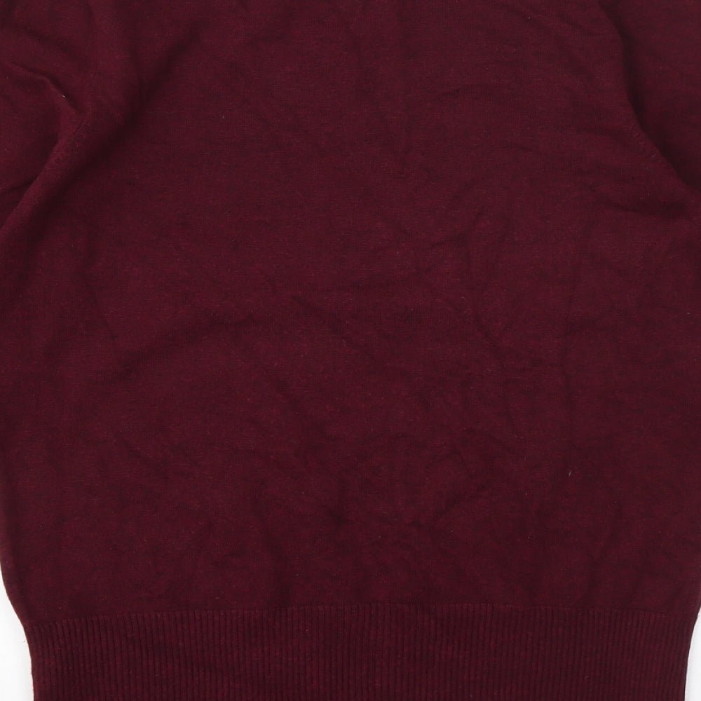 Womens UK Size 14 Red Herring Purple Pullover Jumper