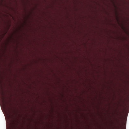 Womens UK Size 14 Red Herring Purple Pullover Jumper