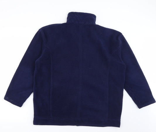 First Avenue Womens Blue   Jacket  Size L  Zip