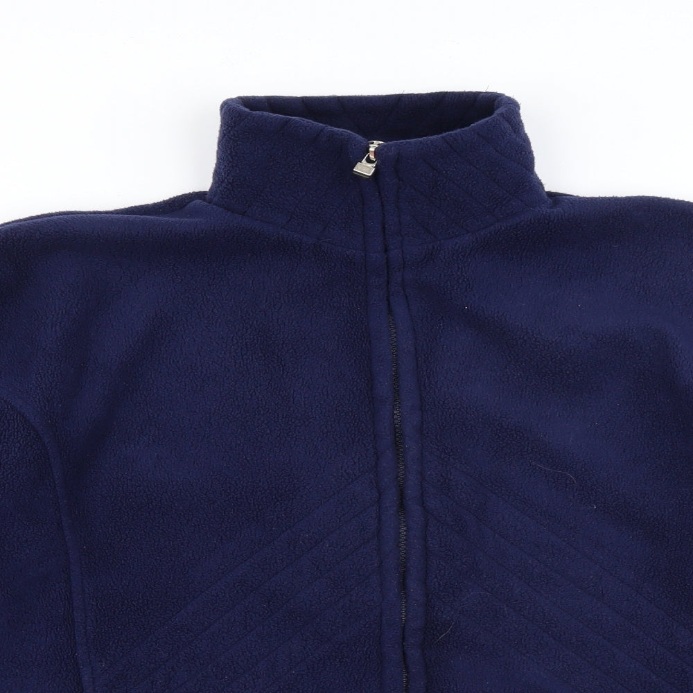 First Avenue Womens Blue   Jacket  Size L  Zip