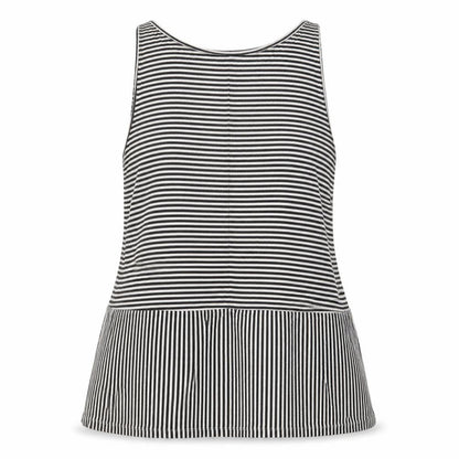 Womens UK Size 12 Papaya Black Basic Tank