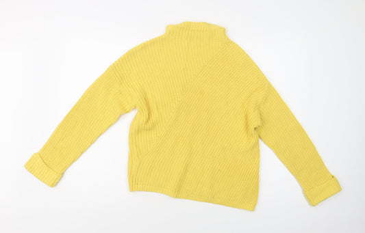 Womens UK Size 8 Dorothy Perkins Yellow Pullover Jumper