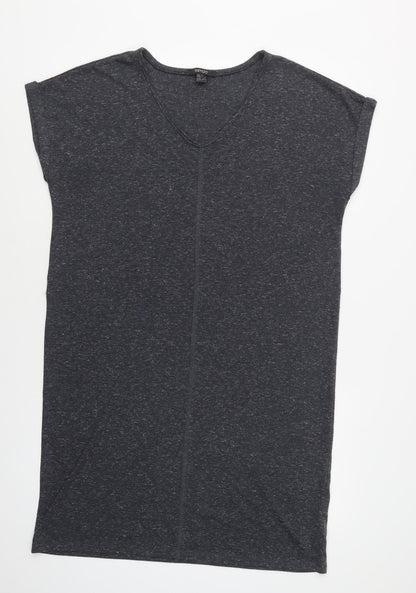 ESMARA Womens Grey   T-Shirt Dress  Size 16  Collared