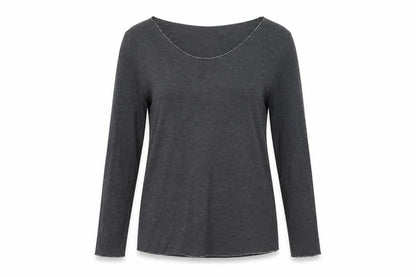 Womens UK Size L Preworn Grey Pullover Jumper