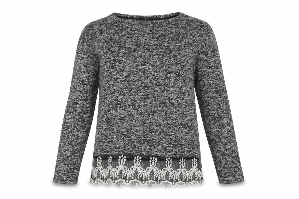Womens UK Size 8 NEXT Grey Basic Blouse